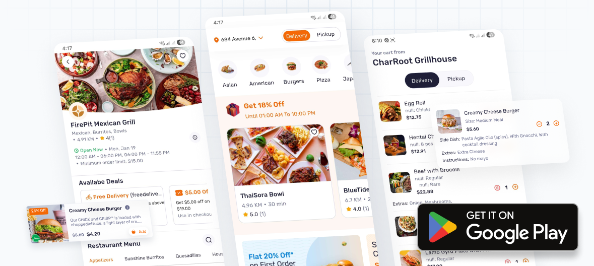 customer app